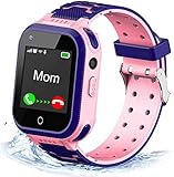 Smartwatches T3 wasserdichte Smartwatch 2-Wege-Anruf 4G Kids Smart Watch mit GPS-Tracker-Unterstützung SOS Call Digitalkamera-Uhr mit intelligentem Farb-T