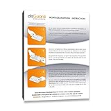 disGuard Displayschutzfolie für Philips GoGear Azure 8GB SA5AZU08WF [4 Stück] Anti-Reflex, MATT, Entspiegelnd, Extrem Kratzfest, Anti-Fingerabdruck - Displayschutz, Schutzfolie,