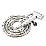 Duschzubehör Handbrausen Duschkopf Handportable Windel Bidet Set WC Sprayer Badezimmer WC Bidet Duschkopf Düse mit Edelstahlschlauch Set Duschkopf und Schlange fü