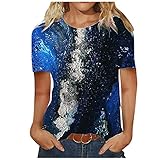 Longsleeve Long Football Shirt Tunika Damen Sommer locker Schwarze Bluse Damen Made in Basic Tops Oberteile Damen Sommer sexy Glitzer Bluse Damen t Shirt Bluse hellg