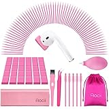 Airpods Reinigungsset, Handy reinigungsset, Reinigungskitt für Ohrhörer, Ladeanschluss Reinigungsset, Reinigungsknete, iPhone reinigungsset Rosa Reinigungsset für Handy/Laptop, Geschenke für F