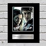 Hermione Granger/ Harry Potter Foto mit Autogramm von Emma Watson und Daniel R