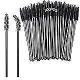 100 Stk Einweg Wimpernbürste Augenbrauenbürstchen, Wimpern Augenbrauen Bürste, Wimpernbürstchen für Mascara, Wimpernverlängerung, Augen Make Up T