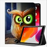 Case Fit iPad Pro 9,7 Zoll 2016 Release Tablet (A1673 / A1674 / A1675), Eulenvogel grüne Augen # 9 Fall Slim Shell Cover für iPad Pro 9.7