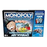 Monopoly Super Electronic Banking-Brettspiel | elektronischer Terminal; wählen Sie Ihre Belohnungen aus; Bargeldfrei; Näherungstechnologie; Altersgruppe: ab 8 J