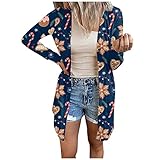 Weihnachten cowboystiefel Damen Sommer Oberteil blau Bluse weihnachtsmotiv Damen träger Tshirt Damen Pullover für Damen Tunika Weiss Damen Hemd Frauen blusentops Damen zeramelly