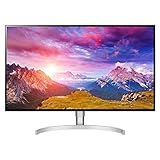 LG 32UN650 Monitor 32 Zoll UltraHD 4K LED IPS HDR, 3840 x 2160, AMD FreeSync 60Hz, 1 Milliard Farben, Stereo Audio 10 W, HDMI 2.0 (HDCP 2.2), Display Port 1.4, Höhe verstellbar, F. Licker Safe, Weiß