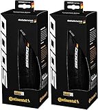 Continental Unisex-Erwachsene Grand Prix 5000 Fahrradreifen-Set, schwarz, 700 x 25