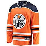 Fanatics NHL Eishockey Trikot Jersey Edmonton Oilers Breakaway by Home orange (L)