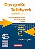 Das grosse Tafelwerk interaktiv 2.0 Mathematik, Informatik, Astronomie, Physik, Chemie, Biologie. Schuelerbuch mit CD-ROM. Westliche Bundeslaender: ... Ausgabe (außer Niedersachsen und Bayern))