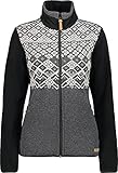 CMP Damen Arctic Fleecejacke mit Wolldetails, Nero, D42