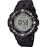 Casio Herren Digital Quarz Uhr mit Harz Armband PRG-330-1ER