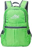 angelHJQ 20L Folding Faltender Rucksack Faltender Rucksack Wasserbeständig für Walking Outdoor Camping Reise Radfahren Unisex Urlaub, Blue-20