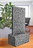 Troester's Brunnenwelt Zimmerbrunnen Wasserwand Grey S