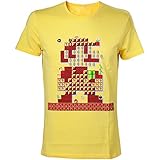 Nintendo T-Shirt -L- Mario Maker, gelb