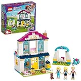 LEGO 41398 Friends 4 Stephanies Familienhaus, Puppenhaus-Spielset mit Minipuppen, Spielzeuge für Vorschulk