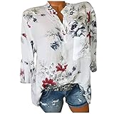 QAZX Women's Sommer T-Shirt Schulterfrei Kurzarm V-Ausschnitt Bluse Sweatshirt Oberteil ReißVerschluss Blusen Aufdruck Off Shoulder Tunika Casual Sexy T Shirt Elegant Streetwear Pullover Hemden Top