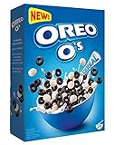 Oreo O's Cereal 350 g, Oreo Cerealien mit Kakao- und Vanillegeschmack, Oreo Cereal als Frühstück oder Snack zwischendurch, enthält Vitamine und E
