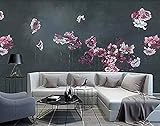 XHXI Handgemalte Luxus-Tulpe-Blume verwendet für Hauptschlafzimmer-Wohnzimmer-Tapete Wandbild fototapete 3d Tapete effekt Vlies wandbild Schlafzimmer-400cm×280