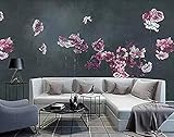 XHXI Handgemalte Luxus-Tulpe-Blume verwendet für Hauptschlafzimmer-Wohnzimmer-Tapete Wandbild fototapete 3d Tapete effekt Vlies wandbild Schlafzimmer-400cm×280