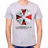 Resident Evil Herren T-Shirt Umbrella Corporation grau - S