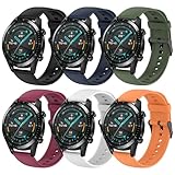 Hatolove Armband für Samsung Galaxy Watch 3 45mm, 22mm Weiche Silikon Sport Armbänder Ersatz für Galaxy Watch 46mm/Gear S3 Frontier/Classic/Huawei Watch GT/GT2/GT2 Classic/GT2 Pro 46mm/GT 2e/GT Sp