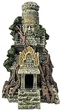 SLOCME Große Buddha Statue - Angkor Tempel Dekoration Aquarium Buddha Statue, Ornament fü