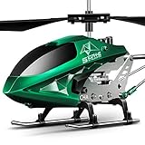 SYMA Hubschrauber ferngesteuert Helikopter Fernbedienung RC Helicopter Indoor Outdoor Flugzeug Geschenk Kinder S107H-E 3.5 Kanal 2.4 Ghz LED Leucht Gyro Höhe H