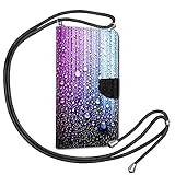 Handykette Kordel Band Book Tasche für Xiaomi 11T - Handyhülle Handy Hülle mit Band Schutzhülle zum Umhängen TPU Silikon Motiv KBX21