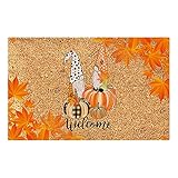 herommy Halloween Fußmatte Halloween fussmatte aussen Halloween Dekor rutschfeste Willkommensteppiche Schmutzige Widerstand Bodenmatte Fußmatte für innen außen23,62x15,75 Z