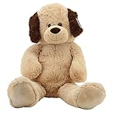 Sweety Toys 10202 Hund Buddy Plüschhund Kuschelhund XXL Riesen Teddy BEIGE 100