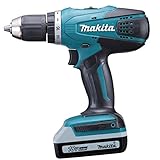 Makita DF457DWEX3 Akku-Schrauber 18 V 1,3 Ah Li-Ion + 2 Akkus,