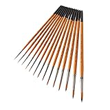 harayaa 14x Künstler Pinsel Set Acryl Aquarell Malerei Bastelb
