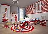 Happy Babies - CARBETT 180x90cm Doppelseitiges Kinderbett Modernes Design mit sicheren Kanten und Absturzsicherung Schaumstoffmatratze 7
