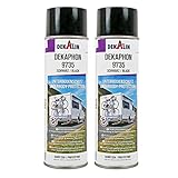 2x Dekaphon 9735 Unterbodenschutz Schwarz für Speerholz & Fußbodenplatten 500 ml ideal für Caravan und Wohnmob