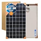 Monocrystalline Solarpanel, 250 W, 60 Zellen, Schw