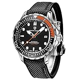 Pagani Design 007 Seamaster Automatische Taucheruhren für Herren Edelstahlband, Keramik-Lünette, Saphir-gebogener Spiegel, wasserdichte mechanische Armb