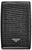TRU VIRTU Kreditkartenetui - Fan Leder Wallet - Black Ig