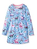 Hatley Mädchen Long Sleeve Nighties Nachthemd, Zauberwald, 12 Y