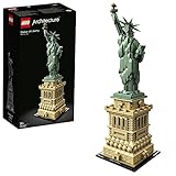 LEGO 21042 Architecture Freiheitsstatue, Modell zum Bauen, New York Souvenir, Geschenkidee für Kinder und Erw