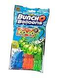 Zuru 1213 - Bunch o Balloons, 100 Wasserbomben in 60 Sekunden, selbst verschließend ohne Knoten, 9 Bündel mit je 35 Wasserbomben (315 Wasserbomben)