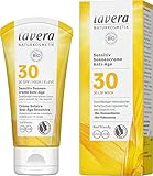 lavera Sensitiv Sonnencreme Anti-Age LSF 30 • Sonnenschutz • Lichtschutzfaktor 30 • Naturkosmetik • vegan • zertifiziert • 50