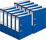 Herlitz Ordner maX.file protect A4, 8 cm breit (10er Pack | blau)