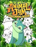 Animal Jam Coloring Book: Featuring Fun And Relaxing Coloring Books For Kids And Adults Perfect Gift Birthday Or Holiday