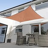 Kookaburra 5,0m x 4,0m Rechteck Terrakotta Gewebtes Sonnensegel (Wasserfest)