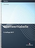 Streitwerttabelle: Mit neuen Streitwertkatalogen im Arbeitsrecht, Steuerrecht und Sozialrecht (Gebührentabellen)