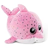 NICI 46964 Original – Glubschis Delfin Delfina 15 cm – Kuscheltier Augen – Flauschiges Plüschtier mit großen Glitzeraugen – Schmusetier für Kuscheltierliebhab