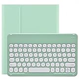 GHC PAD Tauchen Hüllen, Für Samsung Tab S6 Lite S7 Plus Fe 12.4, Touchpad-Tastatur-Hülle mit Maus Magic-Tastatur Für Samsung Tab S6 Lite S7 Plus Fe 12.4 A7 10.4 ( Farbe : Mint , Größe : S7 11 inch )