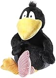 Rabe Socke 797673 Groß Plüschtier, Black