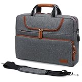 LOVEVOOK Laptoptasche 17 Zoll -17.3 Zoll Wasserdichte Laptop Tasche Aktentasche Herren für Macbook/Lenovo/HP/ASUS/Dell/Acer, Notebooktasche für Business/Reisen/Arb